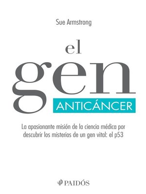 cover image of El gen anticáncer